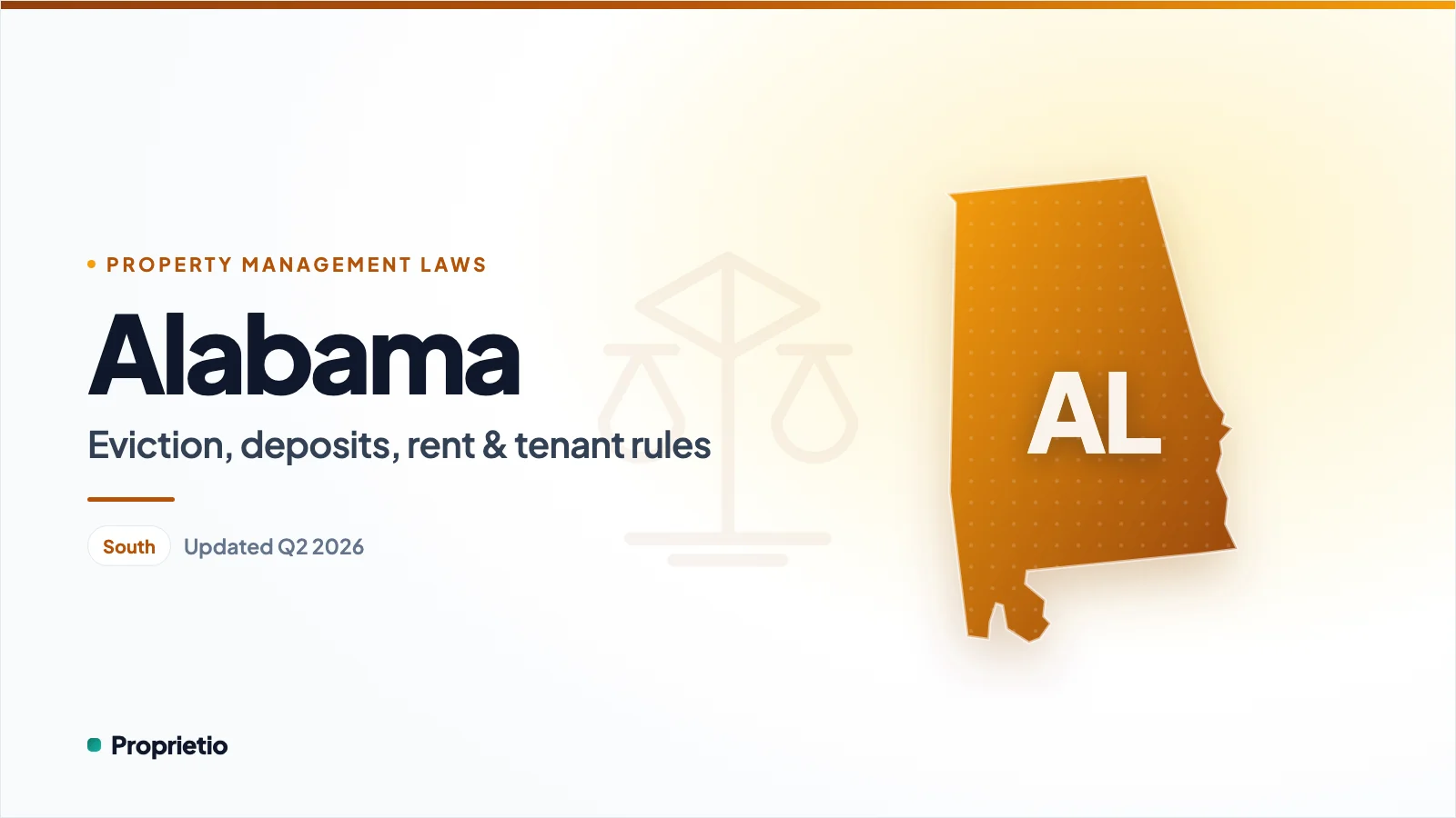 Alabama property management laws