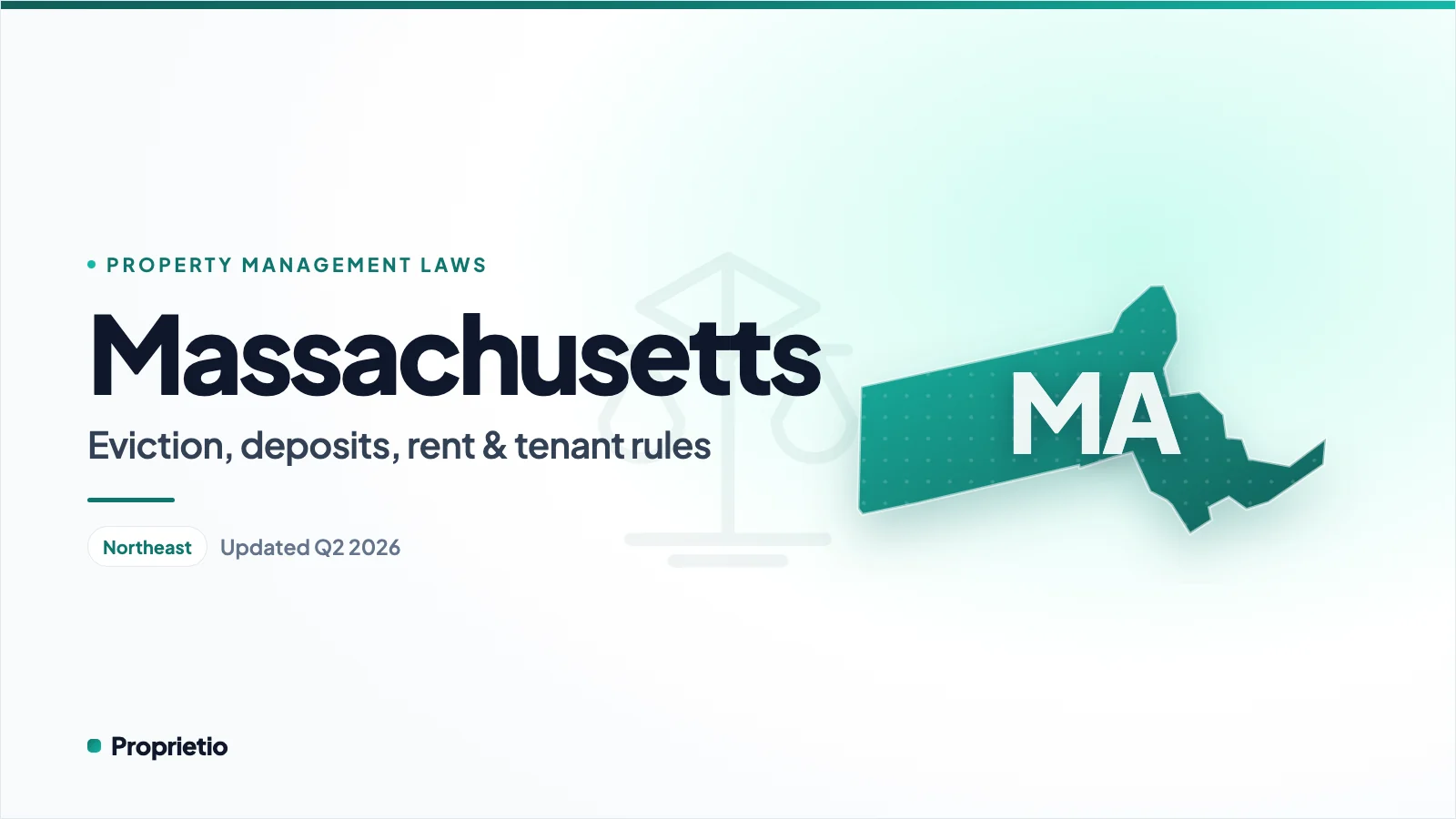 Massachusetts property management laws