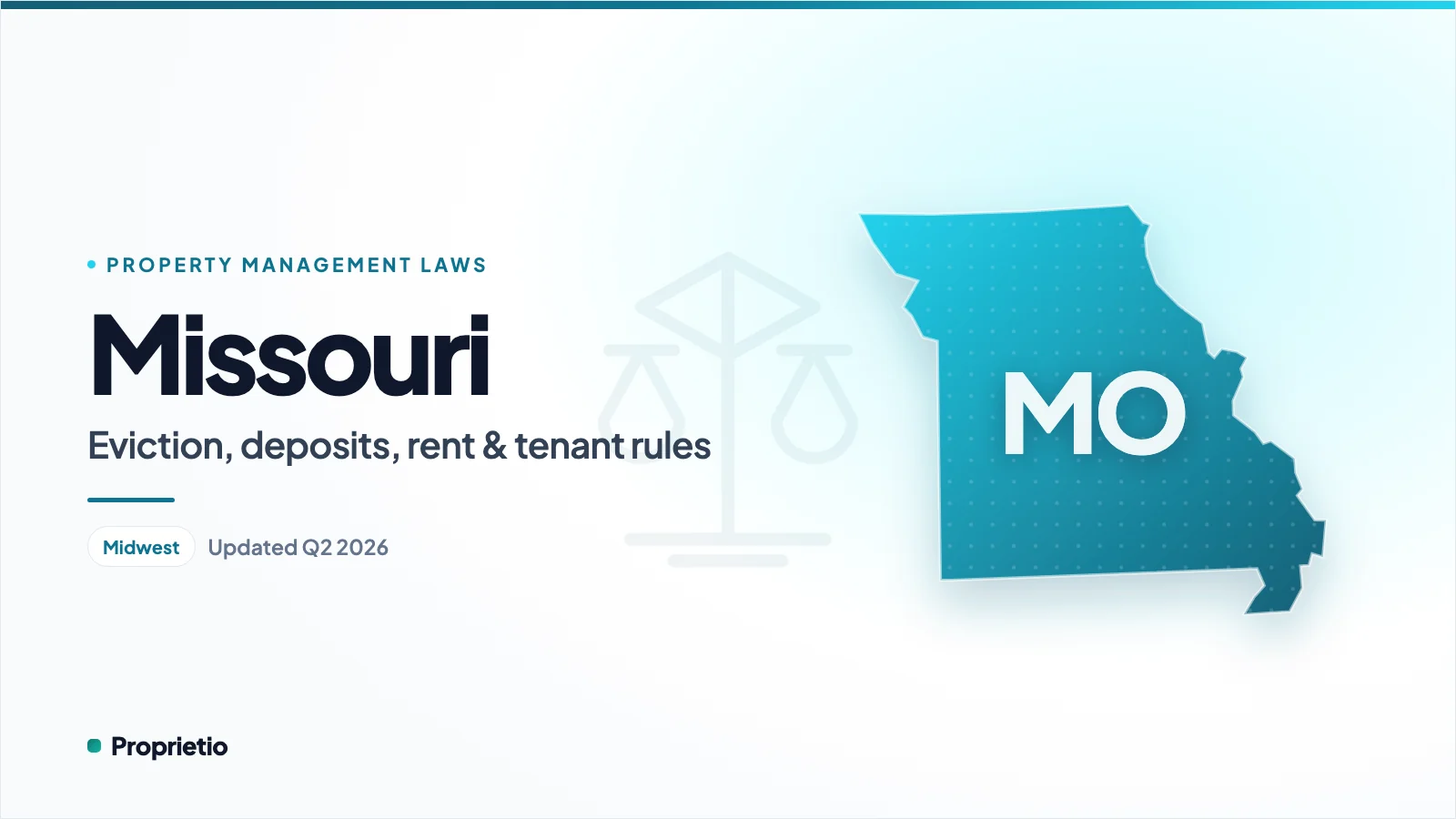 Missouri property management laws
