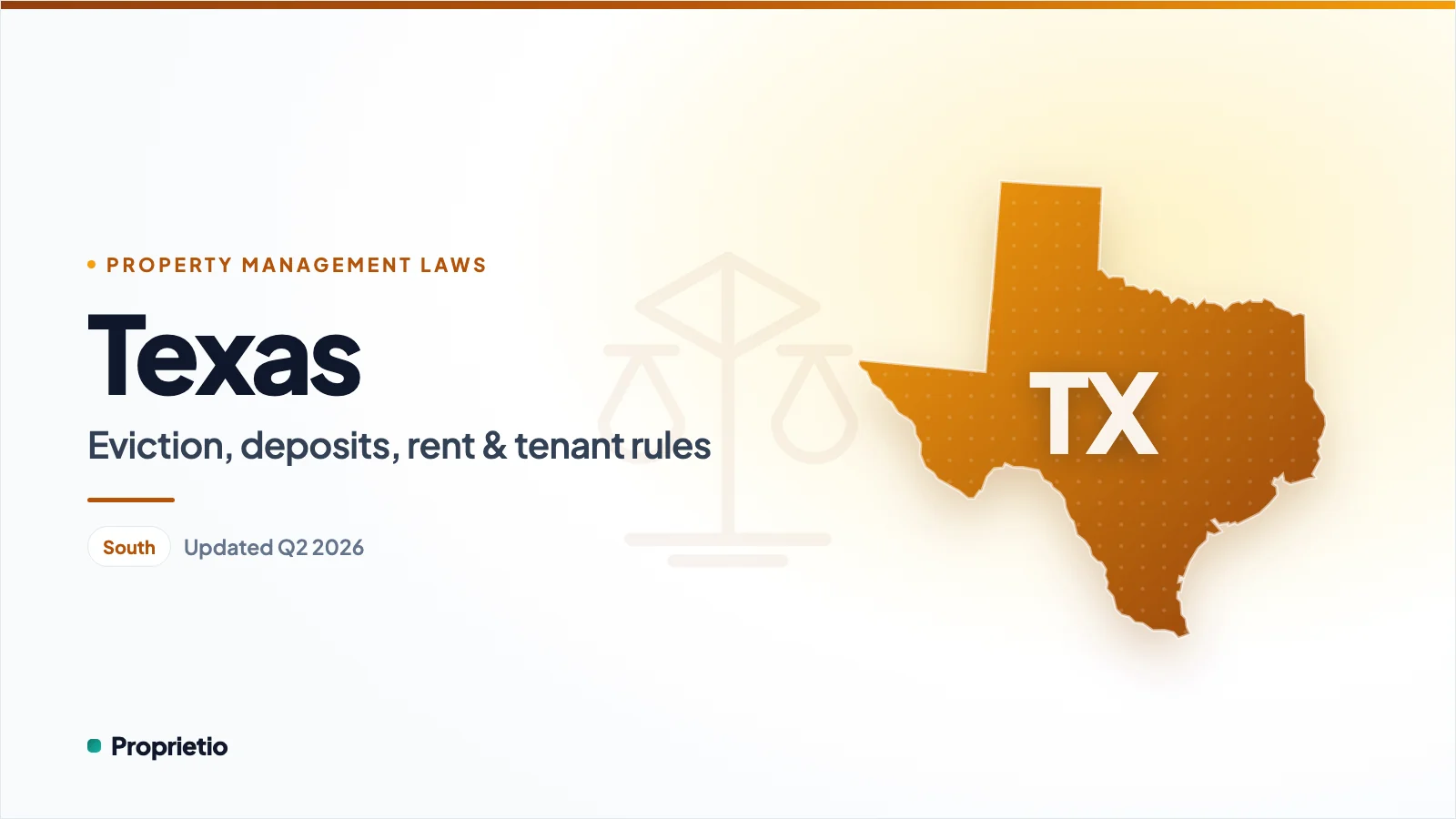 Texas property management laws