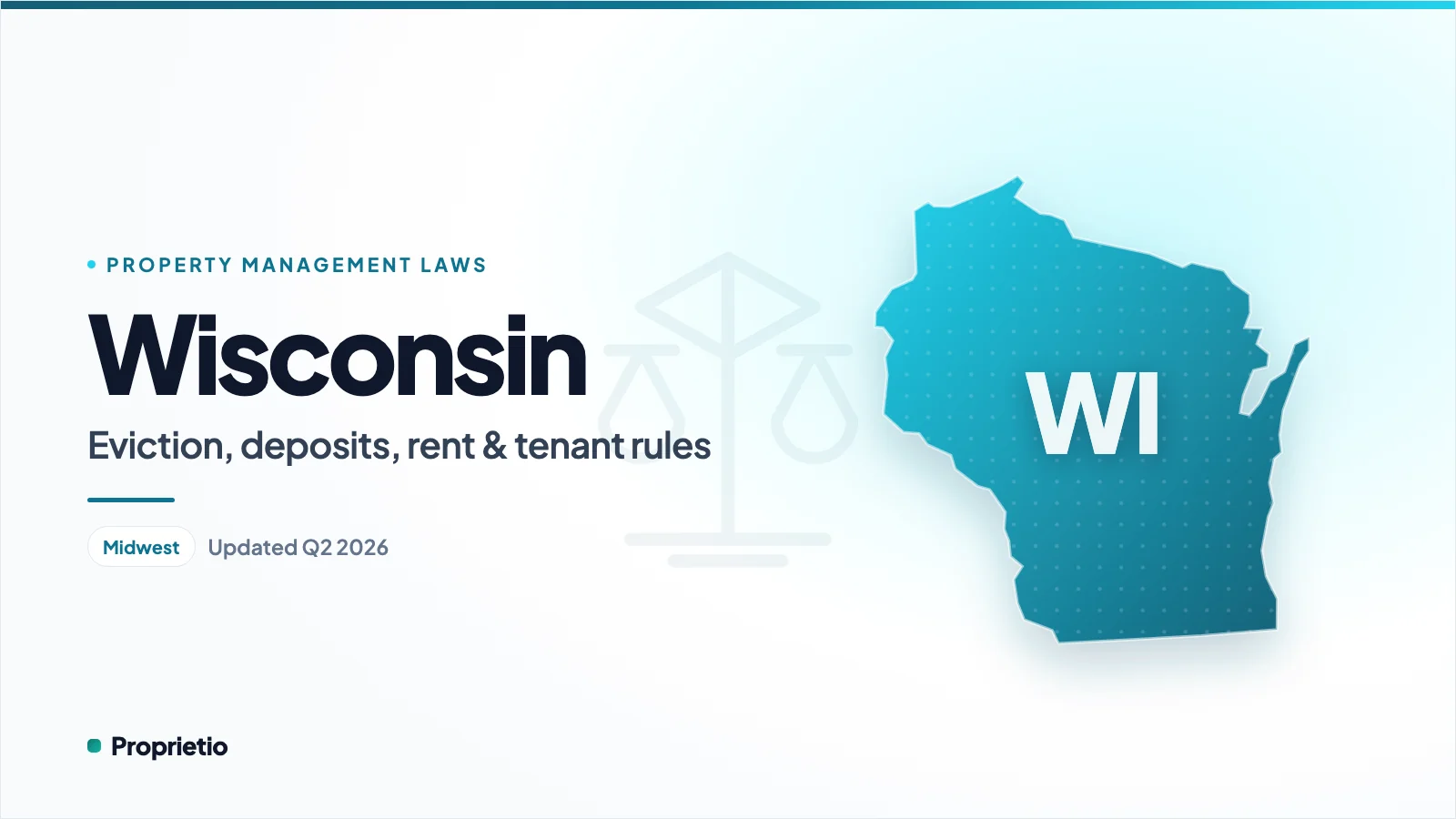 Wisconsin property management laws